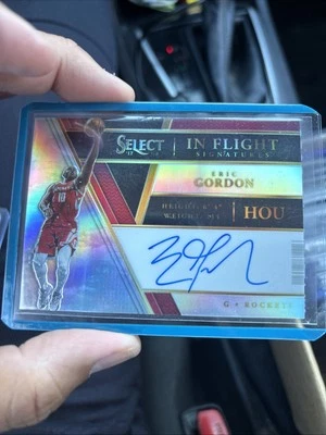 2017-18 Panini Select In Flight Signatures /199 Eric Gordon #IF-ER Auto - Image 1 of 2