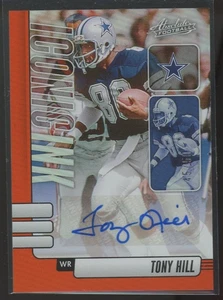 2024 Panini Absolute Tony Hill #II-THL Iconic Ink Autograph Orange /50 Cowboys - Bild 1 von 2