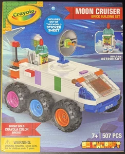 Brickcraft Officially Licensed Crayola Moon Cruiser Car with Spinning Satelli... - Picture 1 of 6