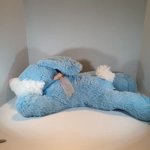 Hug & Luv Blue Rabbit Bunny Plush Stuffed Animal 27" - Picture 1 of 12