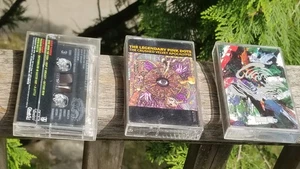 3 VINTAGE CASSETTE TAPES THE CURE THE LEGENDARY PINK DOTS POLVO COR CRANE SECRET - Picture 1 of 18