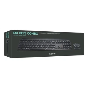 NIB Logitech MX Keys 2S Combo Wireless Bluetooth Keyboard, Graphite 920-013372 - Picture 1 of 18