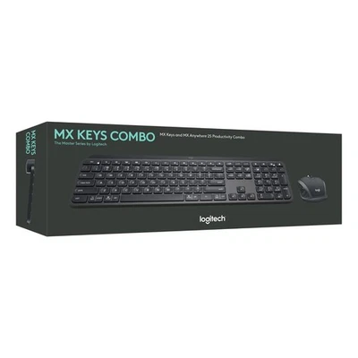 NIB Logitech MX Keys 2S Combo Wireless Bluetooth Keyboard, Graphite 920-013372 - Image 1 of 4