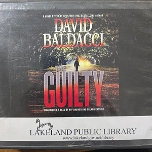 David Baldacci The Guilty 2015 Audiobook CD UNABRIDGED 10 CD Set - Picture 1 of 1