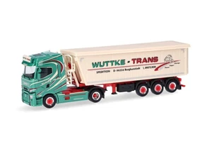 HERPA - RENAULT T 4x2 con remolque caja de 3 ejes WUTTKE TRANS - 1/87 - HER31... - Imagen 1 de 5