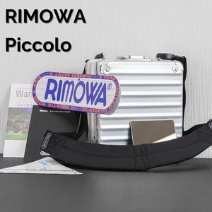 Mini Bolso de Mano de Hombro RIMOWA TOPAS PICCOLO 2 Vías Estuche Plateado Raro De Colección - Imagen 1 de 13