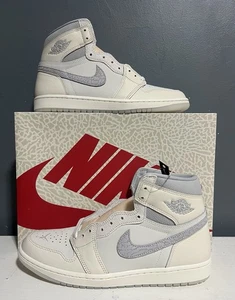 (Inedito) Taglia 11.5 - Air Jordan 1 Retro OG High Sail University Rosso (Spedizione immediata - Foto 1 di 8