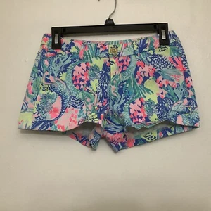 Pantalones Cortos Lilly Pulitzer Callahan Elastizados 5" Mujer 00 Mermaid Cove Preppy - Imagen 1 de 21