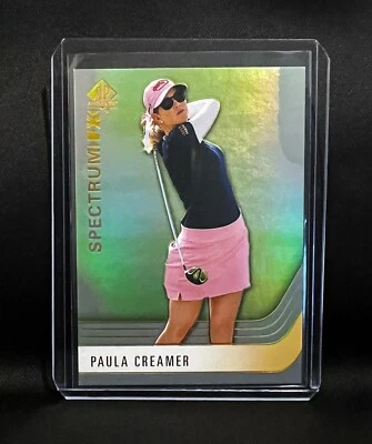 2021 SP Authentic Paula Creamer Spectrum FX BOUNTY #S-9 Unscratched RARE - Image 1 of 2