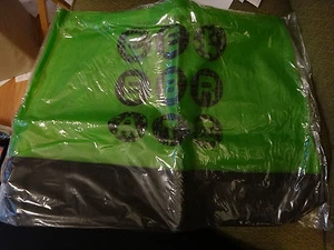 Large Girl Scout says "Celebrate" Green Heavy Cookie Leader Reward Tote Bag NIP - Picture 1 of 3