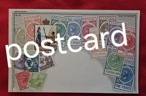 Postcard Aboriginal South Australian Queen Victoria Stamp Issued In Australia - Picture 1 of 2