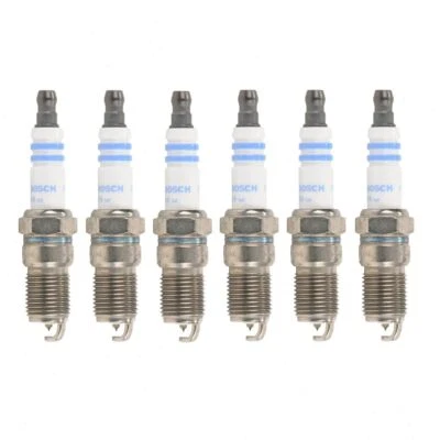 Velas de ignição Bosch Platinum 6 peças para 1999-2013 Chevrolet Silverado 1500 4.3L oq - Imagem 1 de 4