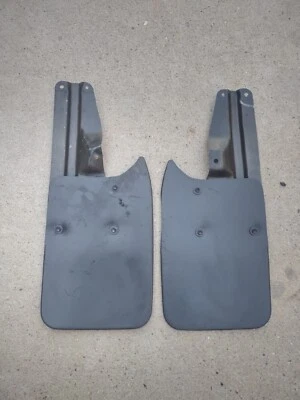 1996-2004 -- 4x4 -- Toyota Tacoma Factory OEM REAR No Script Mud Flaps Mudflaps - Image 1 of 4
