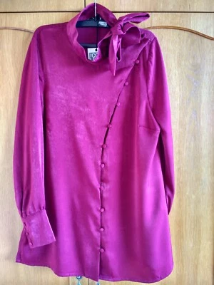 Bluse in Gr. 40 (UK: 12) von Debenhams [UK], weinrot, Preis: 49,95€, NEU - Bild 1 von 4