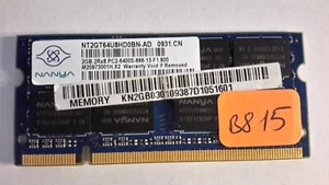 NANYA 2GB RAM / 2Rx8 PC2-6400S-666-13-F1 / B815 - Picture 1 of 1