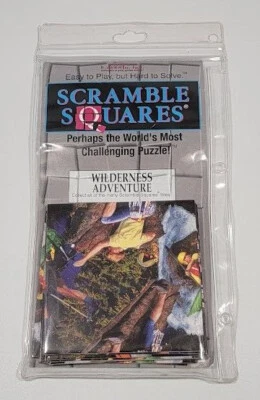 Scramble Squares Wilderness Adventure 9 Piece Brain Teaser Puzzle 2001 - Image 1 of 3