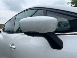 Renault Clio Mk4 2013-2019 Driver Side O/S Wing Mirror in White DV369 - Picture 1 of 3