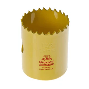 Starrett FCH0112 38mm 1.1/2 bimetal fast cut holesaw fastcut hole saw STRHS38AX - Picture 1 of 2