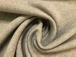 Designer Wool Blend Rustic Beige Neutral Taupe Upholstery Fabric - Picture 1 of 5