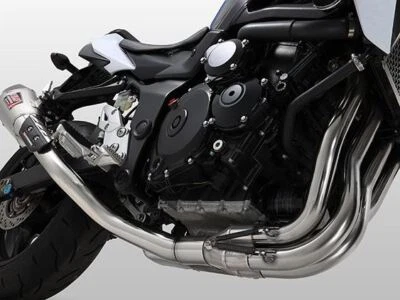 Yoshimura Exhaust Stainless Header Set For R-11 Slip Ons Suzuki GSX-S750 17-22 - Image 1 of 2