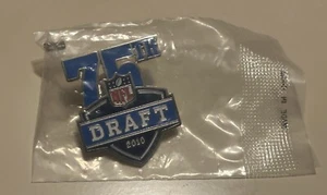 Mint Condition (75th) Official 2010 NFL Draft Pin (Original Packaging) - Picture 1 of 3
