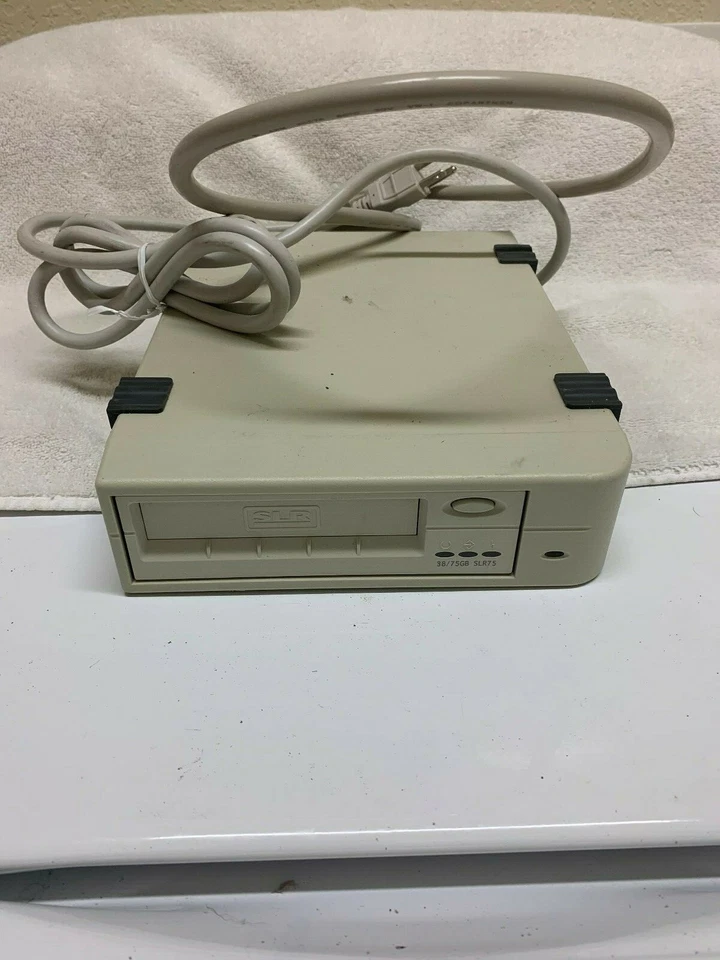 Tandberg Data SLR75 External Tape Drive Data 38/75GB - PARTS/REPAIR - Image 1 of 1