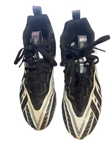 Adidas Cleats Men's 7.5 Freak Spark MD J 23 Black White Football Soccer Baseball - Picture 1 of 7