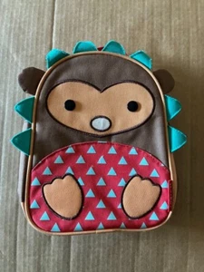 Skip Hop Hedgehog Backpack Schoolbag Discontinued Brown - Picture 1 of 3