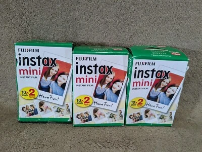 Fujifilm Instax Mini Twin Pack Picture Format Instant Film 60 Shots EXPIRED 2020 - Image 1 of 4