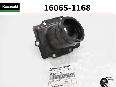 Kawasaki Genuine KDX250 KX250 Carburetor Holder 16065-1168 NEW OEM Parts - Image 1 of 4