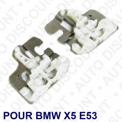 Lève-vitre Kit de Réparation Métal Avant Gauche + avant Droit pour bmw X5 E53  - Image 1 of 4