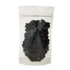 100 HDPE Transparent Clear Mylar Zip Seal QuickQlick StandUp Bag Pouches ~4x6" - Picture 1 of 6