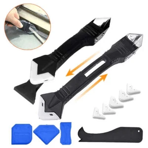 5 In 1 Silicone Scraper Sealant Smooth Remover Tool Set Caulking Finisher Smooth - Picture 1 of 10
