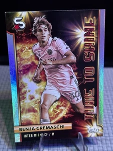 Benja Cremaschi 2024 Topps MLS Superstars Time to Shine #TS-5 Inter Miami - Bild 1 von 2