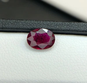 1.20 Cts Ruby Pigeon Blood Color Oval Shape loose gemstone From Mozambique - Picture 1 of 10