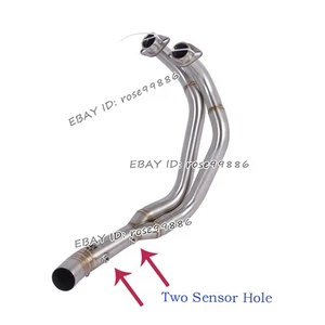 For Yamaha YZF R7 FZ07 Tracer 7/GT XSR700 2025-2026 Exhaust Tip Header Link Pipe - Picture 1 of 7