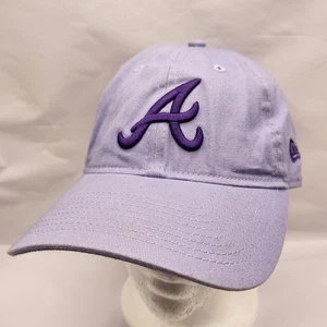9Twenty New Era Mütze Damen ombre lila Atlanta Braves Cap verstellbar - Bild 1 von 11
