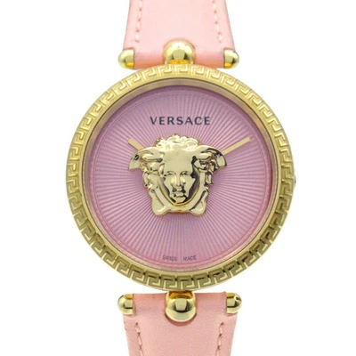 Reloj de pulsera VERSACE Palazzo Empire VECQ00518 cuarzo chapado en oro usado para mujer Foto 1 de 4