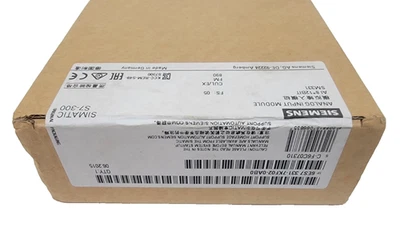Nuevo módulo de entrada analógica Siemens 6ES73317KF020AB0 PLC sellado de fábrica Foto 1 de 4