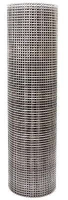 Grille campagnols grille taupe fil lapin H1m L25m 13x13mm Ø1,4mm - Photo 1/4