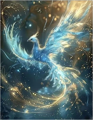BESUCHE DEN DCIDBEI-STORE DCIDBEI Diamond Painting Erwachsene Phönix 40x50cm Diamant Painting Bilder