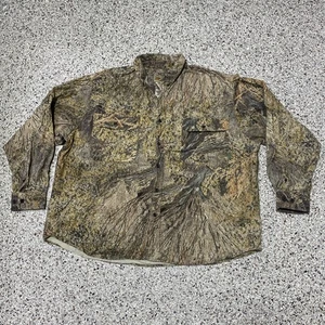 Mossy Oak Brush Field Staff Camo Shirt 3XL L/S Casual Gorpcore Hunting VTG - Picture 1 of 5
