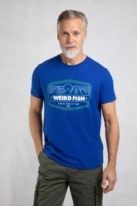 Weird Fish Pacific Eco Front Print Graphic T-Shirt - Picture 1 of 22
