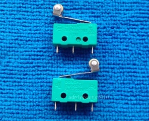 10PCS KW4-3Z-3 MICRO SWITCH KW4 LIMIT SWITCH 3pin N/O N/C With Roller lever - Picture 1 of 1