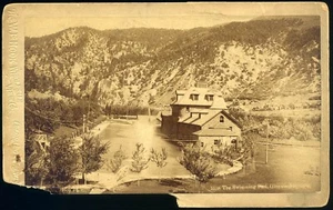 Swimming pool at Glenwood Springs Colorado, 1900's - Picture 1 of 4