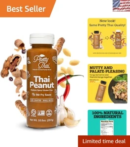 Kochgemachte glutenfreie Erdnusssauce - Authentischer Thai-Geschmack für schnelle Abendessen - Bild 1 von 8