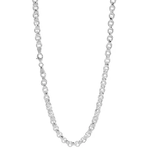 925 Sterlingsilber 4 mm Handarbeit Fancy Designer Kette Hummer Verschluss 18 Zoll - Bild 1 von 7