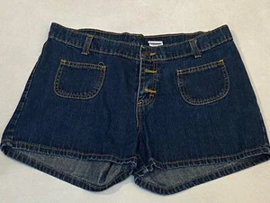 Jordache Denim Blue Jean Short Shorts Size 13/14 EUC! Plain back - Picture 1 of 6