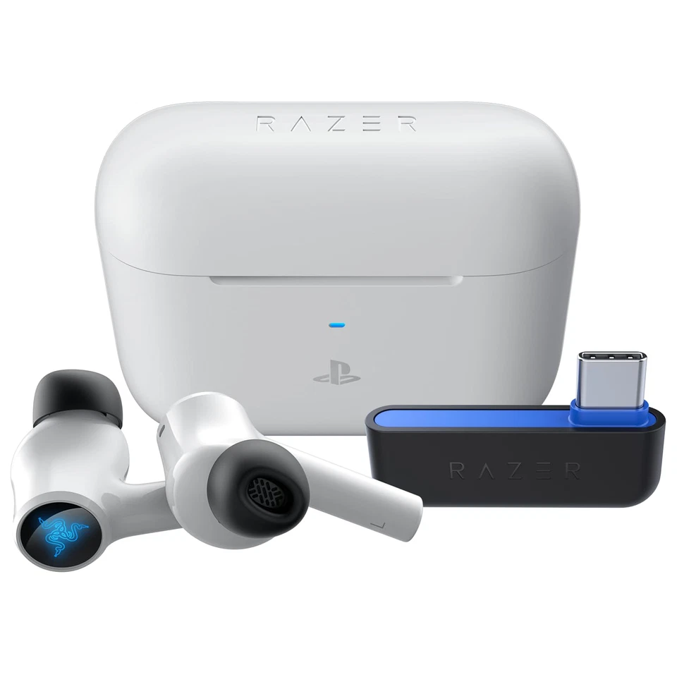 Razer Hammerhead HyperSpeed Wireless In-Ear Gaming Headset, PlayStation Licensed