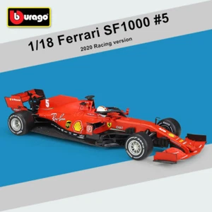 Bburago 1:18 2020 Ferrari F1 Racing SF1000 #5 Sebastian Vettel Diecast Model Car - Picture 1 of 7